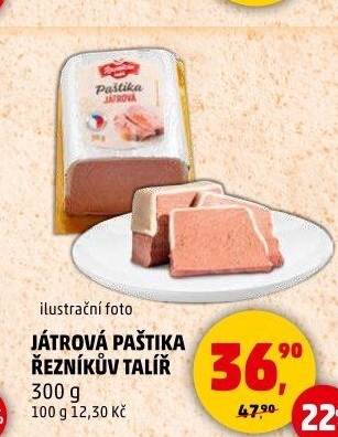 Paštika játrovka Řezníkův talíř