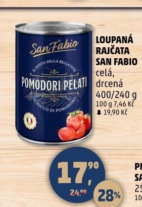 Rajčata loupaná San Fabio