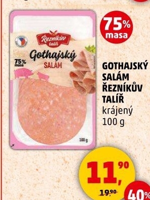 Salám Gothaj Řezníkův talíř