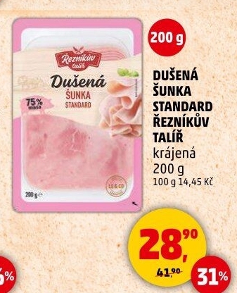 Šunka dušená standard Řezníkův talíř