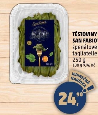 Těstoviny chlazené San Fabio