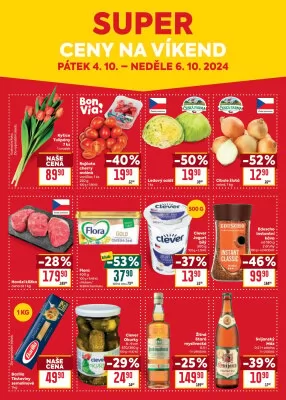 akční leták BILLA 2.10.2024-8.10.2024