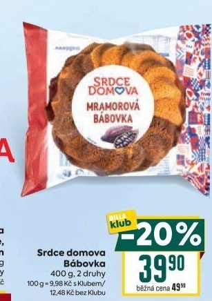 Bábovka Srdce Domova