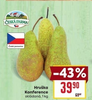 Hrušky Konference Česká farma