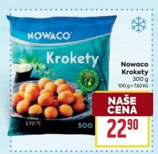 Krokety mražené Nowaco