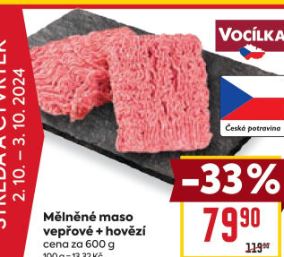 Mleté maso mix Vocílka