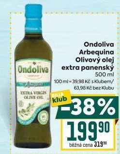 Olivový olej extra panenský Ondoliva
