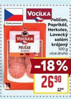 Salám Poličan Vocílka