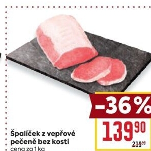 Špalíček z vepřové pečeně bez kosti