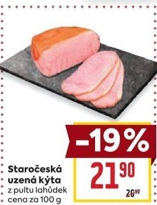 Staročeská kýta uzená