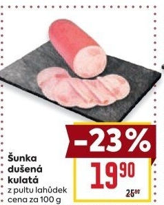 Šunka dušená kulatá