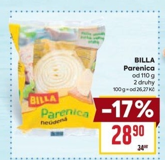 Sýr Parenica Billa