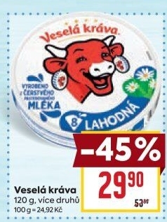Sýr tavený Veselá kráva