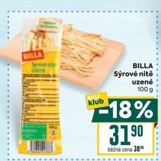 Sýrové nitě Billa