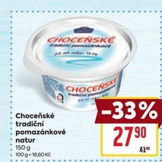 Tradiční pomazánkové Choceňské