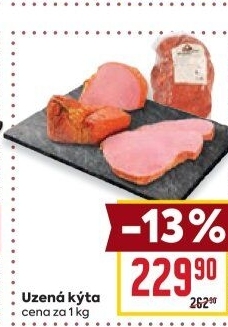 Uzená kýta bez kosti Kostelecké uzeniny