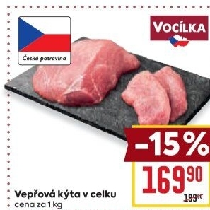Vepřová kýta Vocílka