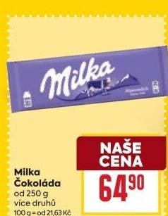 Čokoláda Milka