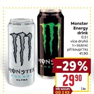 Energetický nápoj Monster Energy