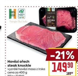 Hovězí steak - ořech Knuckle