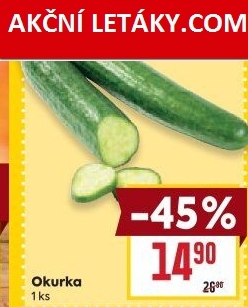 Okurka salátová - hadovka