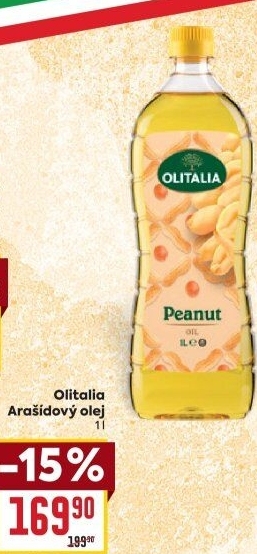 Olej arašídový Olitalia
