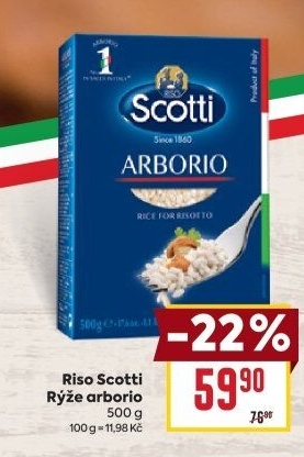Rýže arborio Riso Scotti