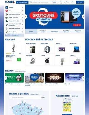akční leták Planeo Elektro 2.10.2024-8.10.2024