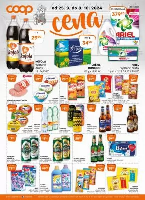 akční leták COOP 2.10.2024-8.10.2024