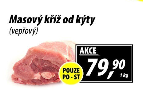 Masový kříž od kýty vepřový