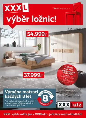 akční leták XXXLutz 1.10.2024-30.6.2025