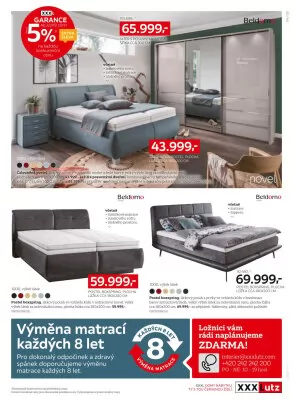 akční leták XXXLutz 1.10.2024-30.6.2025