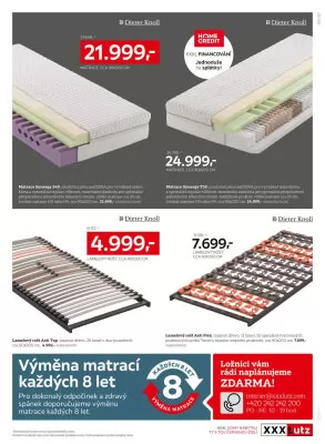 akční leták XXXLutz 1.10.2024-30.6.2025