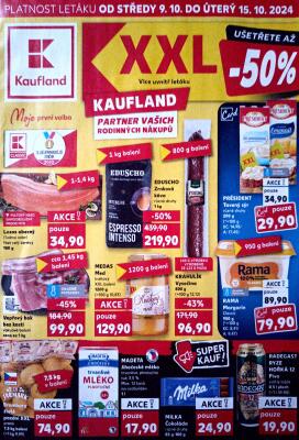 akční leták Kaufland 9.10.2024-15.10.2024