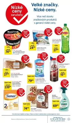 akční leták Tesco 9.10.2024-15.10.2024