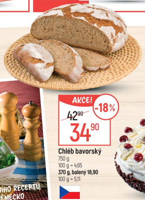 Chléb bavorský