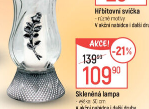 Lampa hřbitovní