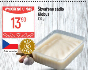 Sádlo škvařené Globus
