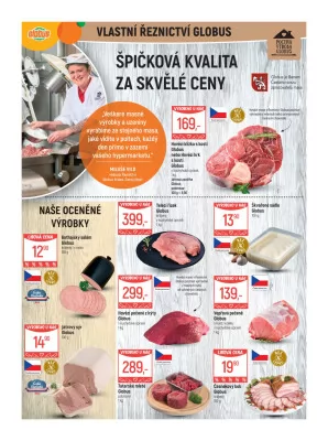 akční leták Globus 9.10.2024-15.10.2024