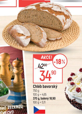 Chléb bavorský