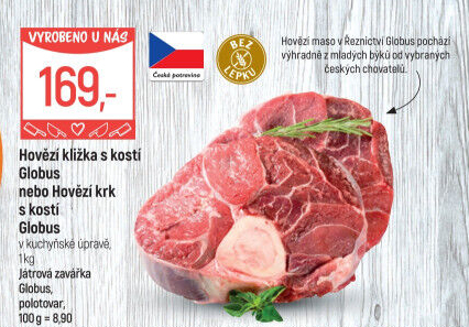 Hovězí kližka s kostí Globus