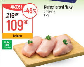 Kuřecí prsní řízky