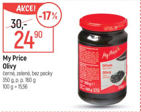 Olivy černé My Price