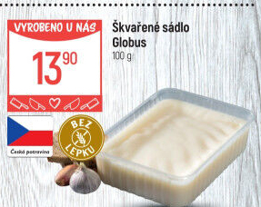 Sádlo škvařené Globus