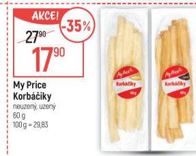 Sýr korbáčky My price