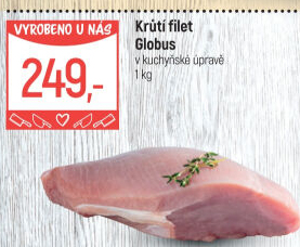 Krůtí filety Globus
