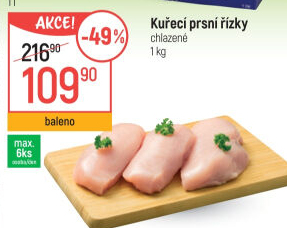 Kuřecí prsní řízky