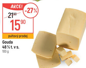 Sýr Gouda 48%