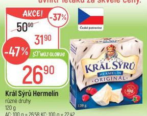 Sýr Hermelín Král sýrů