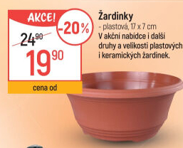 Žardinka plastová